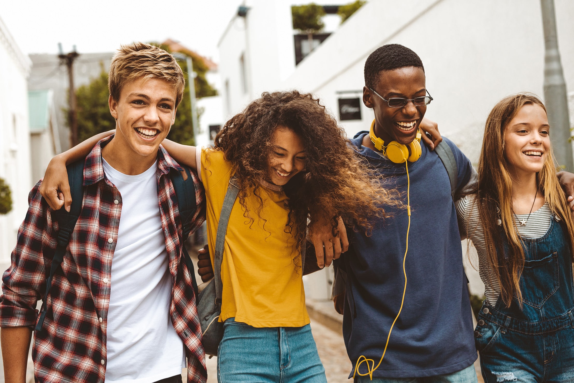 friends walking at Northeast Orthodontic Specialists in Cincinnati, OH